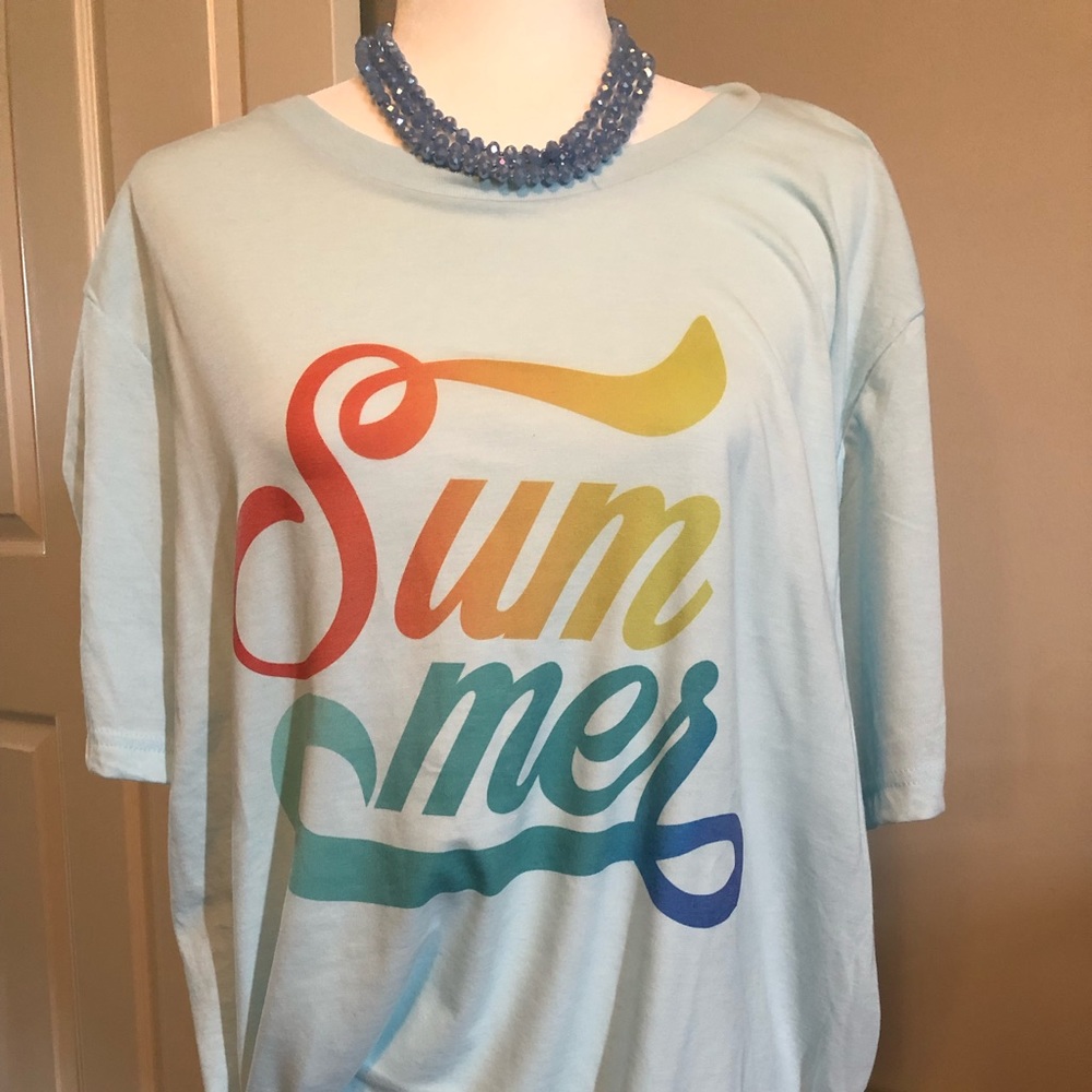 Summer graphic tee